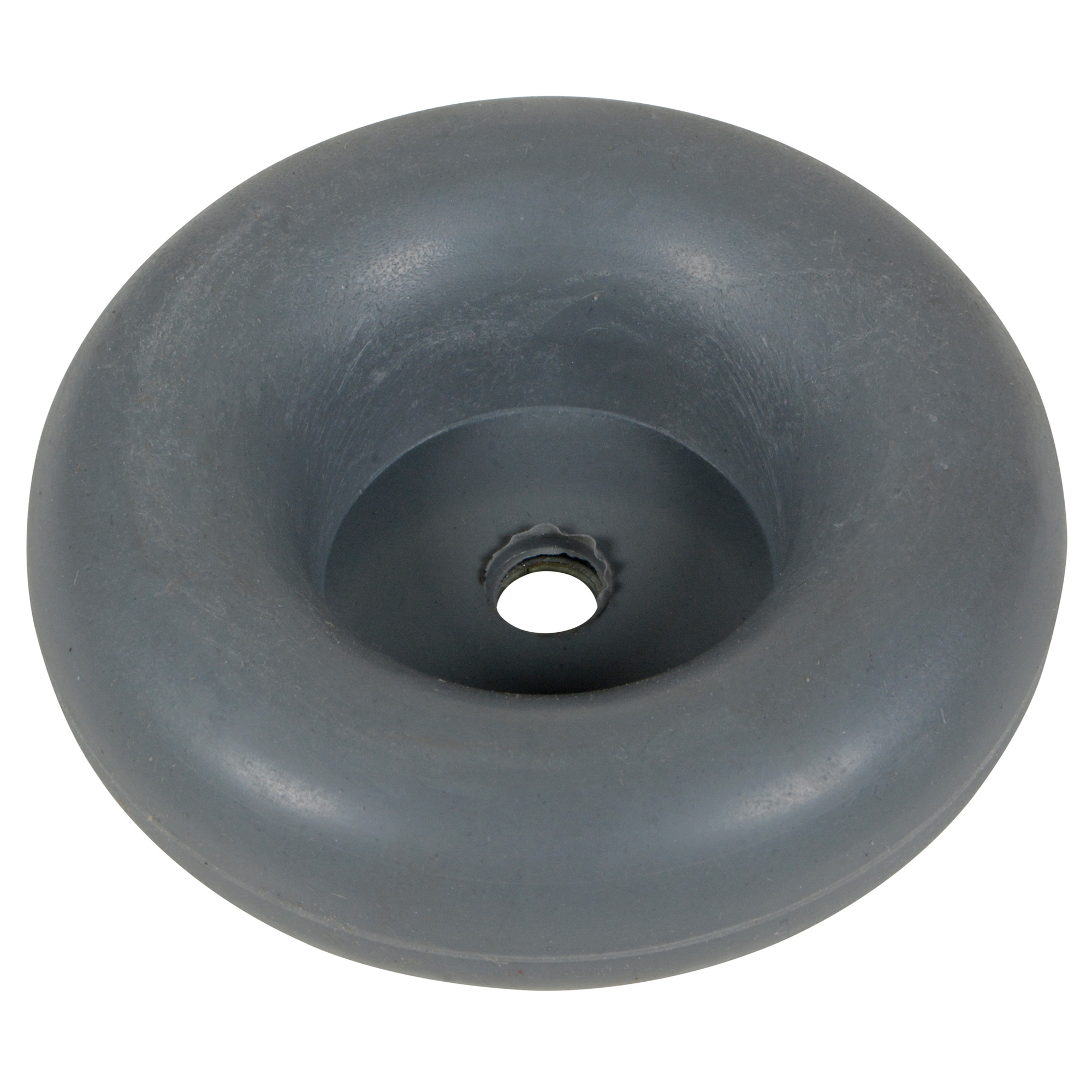 Vestil Rubber Corner/Surface Guard Round Bumper - 3.25in. Length, Thermoplastic Rubber, Model# RB-1